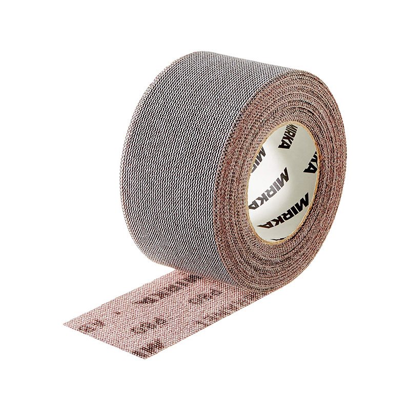 Rouleaux de feuilles abrasives auto-agrippantes