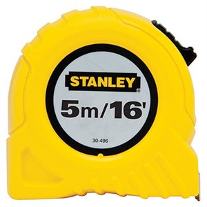 STANLEY 30-496 – 5 M / 16 FT TAPE MEASURE