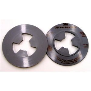 3M 7000120513 – DISC PAD FACE PLATE, 13325, GREY, 4 1 / 2 IN (114.3 MM), MEDIUM