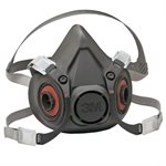 3M 7000001933 – RESPIRATEUR RÉUTILISABLE À DEMI-MASQUE, 6200, MOYEN, 24 / CAISSE