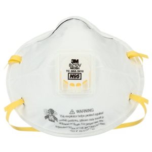 3M 7000002462 – PARTICULATE RESPIRATOR, 8210V, N95