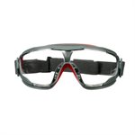 3M 7100079187 – GOGGLEGEAR SPLASH GOGGLE WITH CLEAR SCOTCHGARD™ ANTI-FOG LENS, GG501SGAF, BLACK / RED, EACH