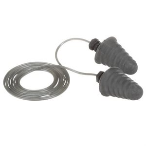 3M 7000127181 – BOUCHONS D’OREILLES « SKULL SCREWS » E-A-R 3M, P1301, GRIS, AVEC CORDON, 480 PAIRES / CAISSE