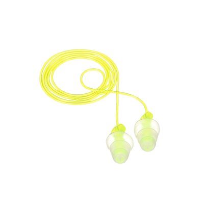 3M 7000127187 – BOUCHONS D’OREILLES TRI-FLANGE 3M, P3000, JAUNES, AVEC CORDON, 400 PAIRES / CAISSE