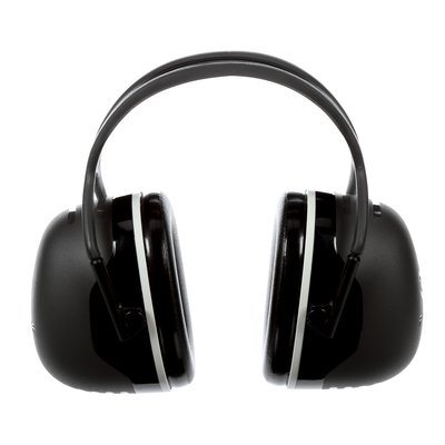 3M™ PELTOR™ OVER-THE-HEAD EARMUFFS, X5A, BLACK, 10 PAIRS PER CASE