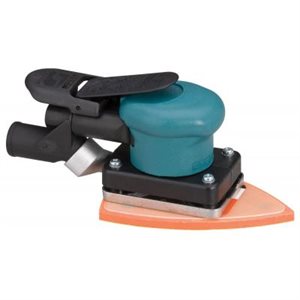 DYNABRADE 58506 - 3-7 / 8" W X 5-5 / 8" L (99 MM X 143 MM) DYNABUG II ORBITAL SANDER, CENTRAL VACUUM