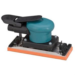 DYNABRADE 58507 - 2-3 / 4" (70 MM) W X 7" (178 MM) L DYNABUG II ORBITAL SANDER, NON-VACUUM WITH CLIPS