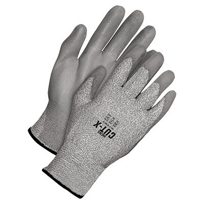 BOB DALE GLOVES 99-1-9780 – PU COATED 13 GA. HPPE CUT RESISTANT GLOVES, MEDIUM