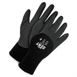 BOB DALE GLOVES 99-9-265 – LINED 3 / 4 NITRILE COATED 15 GA. ACRYLIC / NYLON COLD RESISTANT GLOVES, MEDIUM