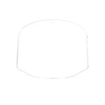 3M 7000002339 – ÉCRAN FACIAL EN POLYCARBONATE, 82701-00000, MOULÉ, TRANSPARENT