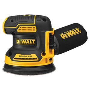 DEWALT DCW210B – 20V MAX* XR® 5 IN BRUSHLESS CORDLESS VARIABLE-SPEED RANDOM ORBITAL SANDER (TOOL ONLY)