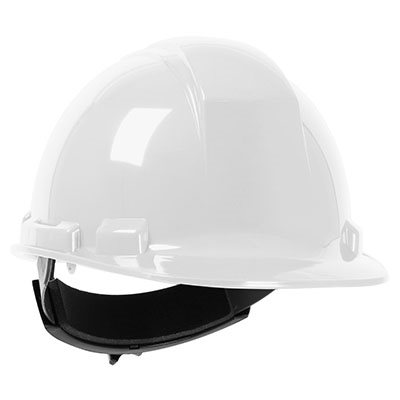 PIP HP241R01 – WHISTLER, CASQUE NON VENTILÉ, REBORD STANDARD, SUSPENSION À CLIQUET, BLANC, CSA TYPE 1 CLASSE E & ANSI