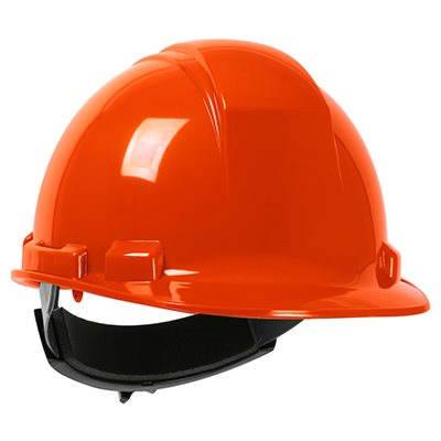 PIP HP241R03 – WHISTLER, CASQUE NON VENTILÉ, REBORD STANDARD, SUSPENSION À CLIQUET, ORANGE, CSA TYPE 1 CLASSE E & ANSI