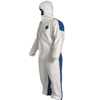 DUPONT TD127-2XL – TYVEK® 400 D COVERALLS, HOOD, WHITE, 2XL, 25 / CASE