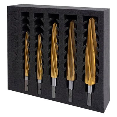 HOLEMAKER TECHNOLOGY 501040-5SET VERSADRIVE SET - IMPACT REAMERS (1 / 2, 5 / 8, 3 / 4, 7 / 8, 1-1 / 16")