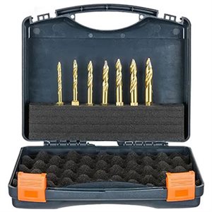 HOLEMAKER TECHNOLOGY 209016-SET2 VERSADRIVE TURBOTIP TAP SIZE IMPACT DRILL BIT SET