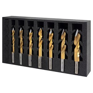 HOLEMAKER TECHNOLOGY 209015-SET2 VERSADRIVE TURBOTIP IMPACT DRILL BIT SET (6,7,8,9,10,11,12MM)