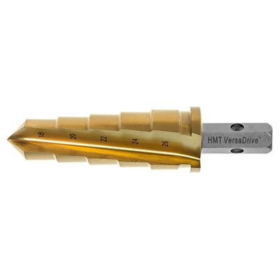 HOLEMAKER TECHNOLOGY 506030-0010 VERSADRIVE IMPACTA STEP DRILL 5 / 16,3 / 8,7 / 16,1 / 2,9 / 16