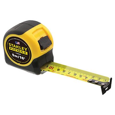 STANLEY FMHT33164S – 1-1 / 4" X 16' / 5M FATMAX TAPE MEASURE