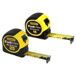 STANLEY FMHT70455LC – RUBAN À MESURER FATMAX, LOT DE 2, 25 PIEDS ET 16 PIEDS