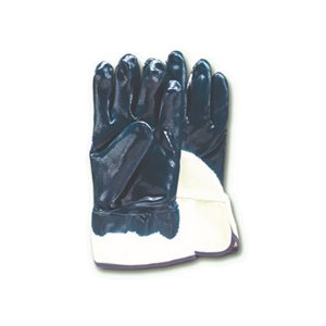 SUPPORTED NITRILE SYNTHETIC GLOVES 2767L, BLUE, LARGE