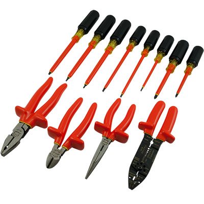 GRAY TOOLS 86612-I – JEU DE 12 TOURNEVIS ET PINCES ISOLÉS