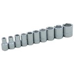 GRAY TOOLS 15010 - ENSEMBLE DE 10 DOUILLES 6 PANS STANDARDS SAE