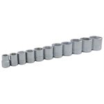 GRAY TOOLS 25011 - ENSEMBLE DE 11 DOUILLES 6 PANS STANDARDS SAE