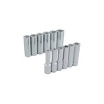 GRAY TOOLS 29212 - ENSEMBLE DE 12 DOUILLES 6 PANS PROFONDES MÉTRIQUES