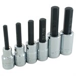 GRAY TOOLS 35606 - ENSEMBLE DE 6 DOUILLES 6 PANS SAE