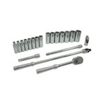 GRAY TOOLS 38220 - ENSEMBLE DE 20 DOUILLES 6 PANS PROFONDES SAE