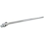 GRAY TOOLS 4288 - 3 / 4" DRIVE CHROME KNURLED GRIP FLEX HANDLE, 21" LONG