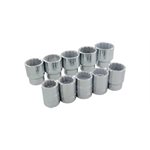 GRAY TOOLS 45110 - 10 PIECE 3 / 4" DRIVE, 12 POINT SAE STANDARD, CHROME SOCKET SET, 15 / 16" - 1-5 / 8"