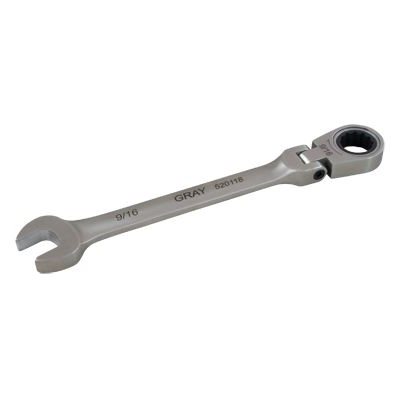 GRAY TOOLS 520120 - CLÉ MIXTE ARTICULÉE À TÊTE FLEXIBLE MULTIGEARMC SAE - 5 / 8"