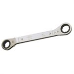 GRAY TOOLS 5206 - 13 / 16"X 15 / 16" 12 POINT, 25° OFFSET RATCHETING BOX WRENCH, MIRROR CHROME FINISH