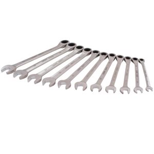 GRAY TOOLS 59711A - ENSEMBLE DE 11 CLÉS MIXTES À TÊTE FIXE MÉTRIQUES