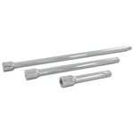 GRAY TOOLS 7183S - 3 PIECE 1 / 2" DRIVE CHROME EXTENSION SET, 5", 10" & 15"