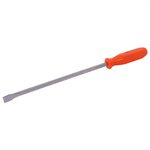 GRAY TOOLS 73424 - 24" SCREWDRIVER HANDLE PRY BAR, CURVED NICKEL PLATED BLADE