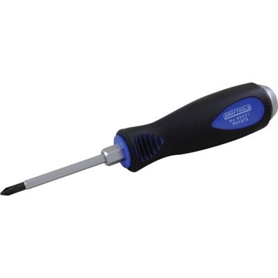 GRAY TOOLS 86431 - #1 PHILLIPS COMFORT GRIP SCREWDRIVER, 13 / 64" SHANK, 3" BLADE LENGTH