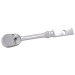 GRAY TOOLS 8740HS - 1 / 2" DRIVE 40 TOOTH CHROME, LINEMAN'S RATCHET, 10" LONG