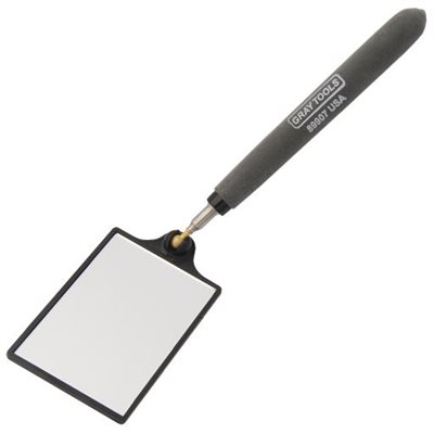 GRAY TOOLS 89907 - TELESCOPIC INSPECTION MIRROR SQUARE GLASS