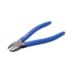 GRAY TOOLS B243B - 7-1 / 2" SIDE CUTTING, DIAMOND SLIM NOSE PLIERS, WITH VINYL GRIPS, 1" JAW