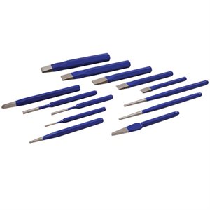 GRAY TOOLS C46LR - ENSEMBLE DE 13 POINÇONS ET BURINS