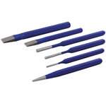 GRAY TOOLS C6LR - 6 PIECE PUNCH & CHISEL SET