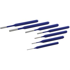 GRAY TOOLS C7PPS - ENSEMBLE DE 7 CHASSE-GOUPILLES CONIQUES