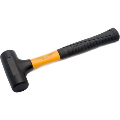 DYNAMIC TOOLS D041069 - 3LB DEAD BLOW HAMMER, FIBERGLASS HANDLE