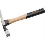 DYNAMIC TOOLS D041130 - 24OZ BRICKLAYER'S HAMMER, HICKORY HANDLE