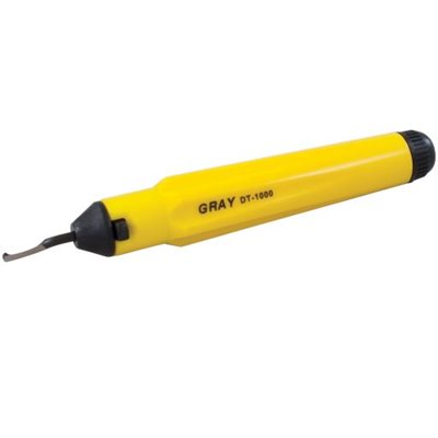 GRAY TOOLS DT1000 - ENSEMBLE DE 3 OUTILS D'ÉBAVURAGE