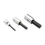 GRAY TOOLS DW16L - PRISE 1 / 2 PO DOUILLES 6 PANS SAE LONGUEUR STANDARD - 1 / 2"