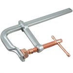 GRAY TOOLS L412C - L - CLAMP REGULAR DUTY, COPPER SCREW & PAD, 0 - 12" CAPACITY